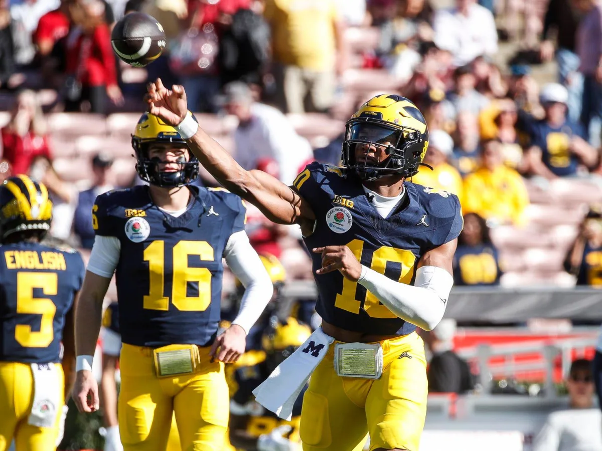 ICYM: michigan sends shockwave to fans as starting QB is been named