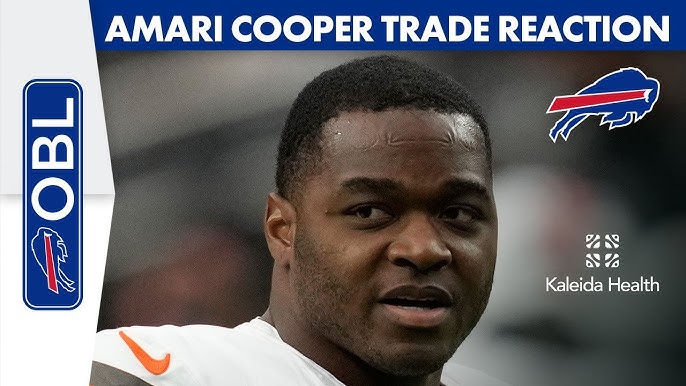 BREAKING NEWS: Amari Cooper brings proven production and experience to Bills wide receiver room