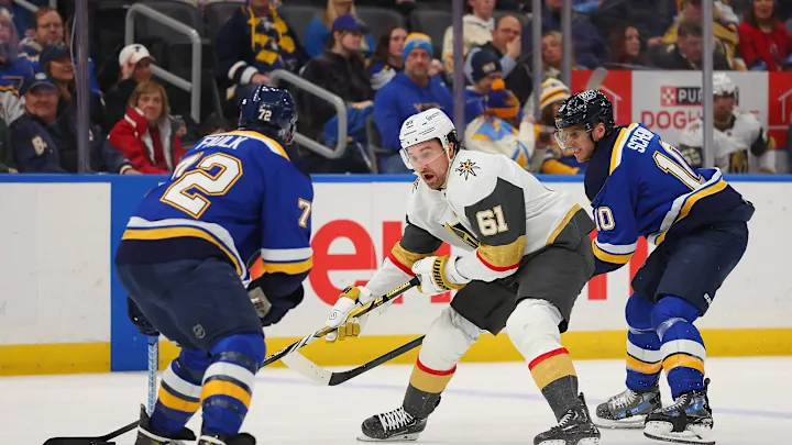 Golden Knights vs St. Louis Blues highlight and losing streak end